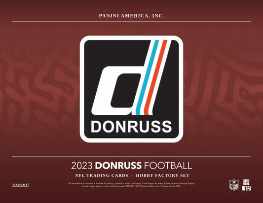 Panini - 2023 Donruss American Football (NFL) - Factory Set Hobby Box