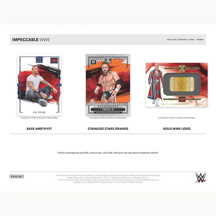 Panini - 2023 Impeccable WWE Wrestling - Hobby Box