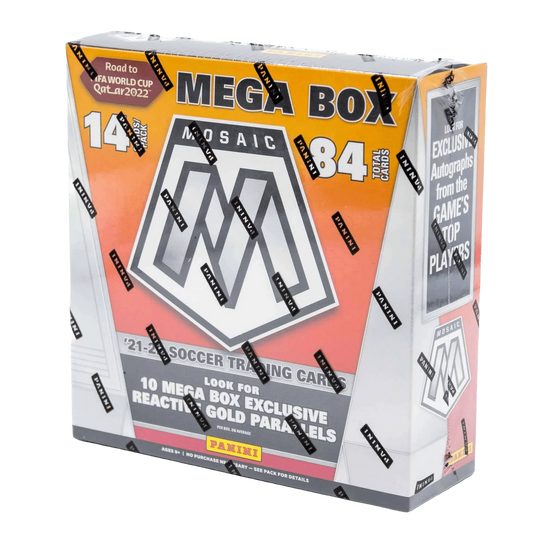 Panini - Mosaic Road to FIFA World Cup 2022 Football (Soccer) - Mega Box (6 Packs)