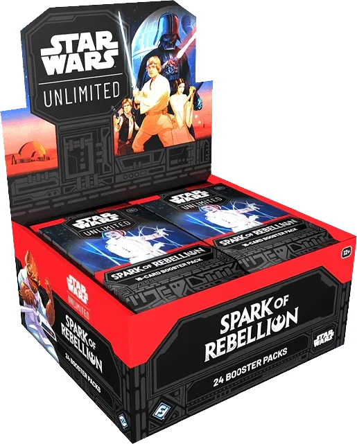 Star Wars: Unlimited - Spark of Rebellion - Booster Box (24x Packs)