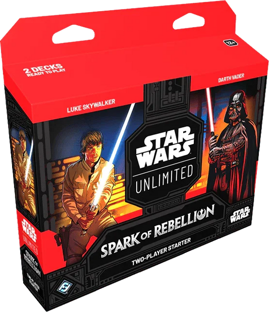 Star Wars: Unlimited - Spark of Rebellion - Two-Player Starter Set (Luke Vs Vader)
