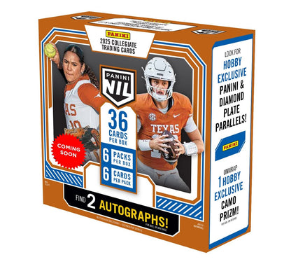 2025 Panini NIL University of Texas Hobby Box