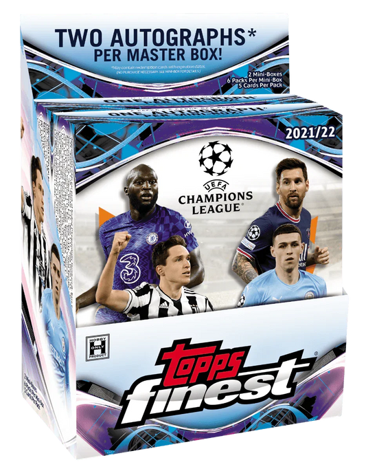 Topps - 2021/22 UEFA Champions League Finest Football (Soccer) - Hobby Box