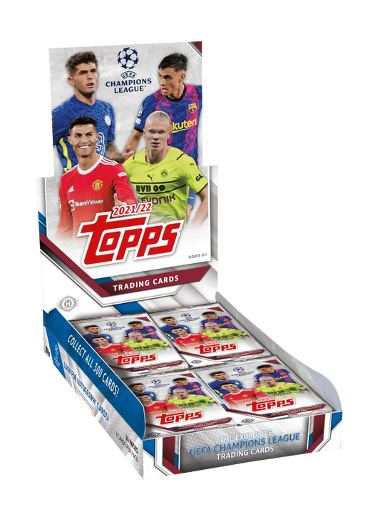 Topps - 2021/22 UEFA Champions League Football (Soccer) - Hobby Box