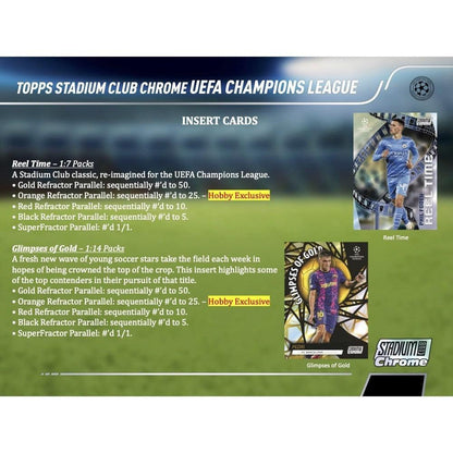 Topps - 2021/22 UEFA Champions League Stadium Club Chrome - Hobby Box