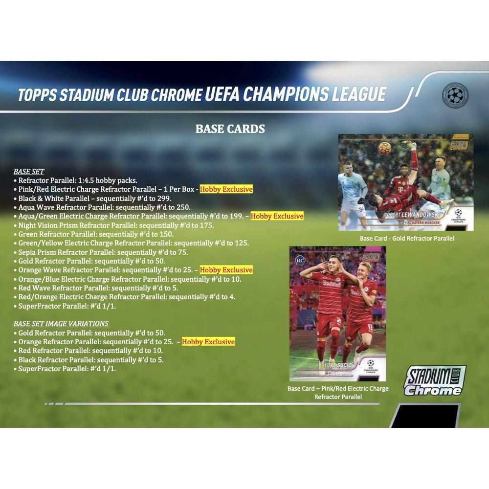 Topps - 2021/22 UEFA Champions League Stadium Club Chrome - Hobby Box