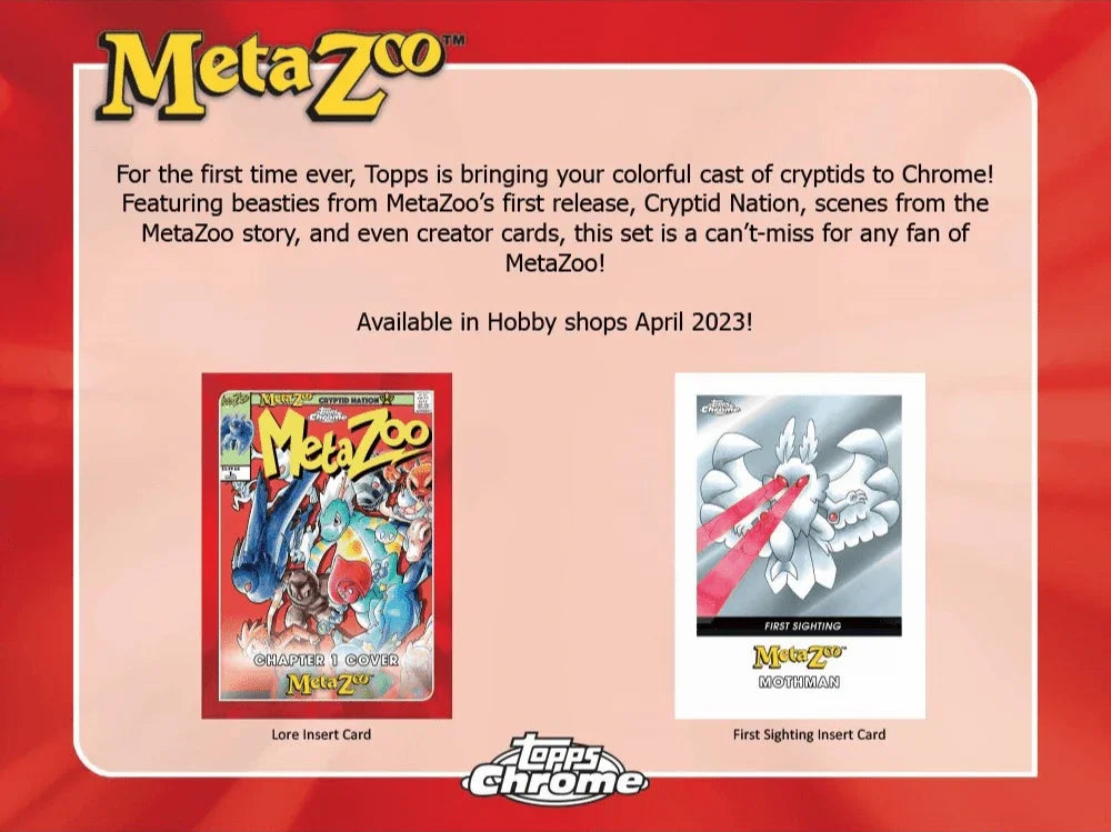 Topps - 2022 Chrome MetaZoo - Hobby Box
