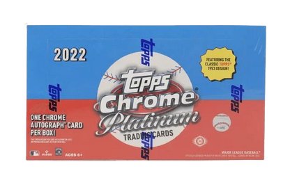 Topps - 2022 Chrome Platinum Baseball (MLB) - Hobby Box