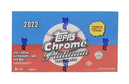Topps - 2022 Chrome Platinum Baseball (MLB) - Hobby Box