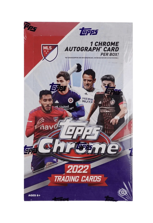 Topps - 2022 Major League Soccer Chrome - Hobby Box