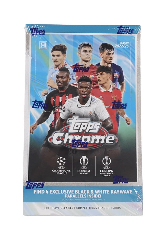 Topps - 2022/23 Chrome UEFA Competitions Football (Soccer) - Hobby Lite Box