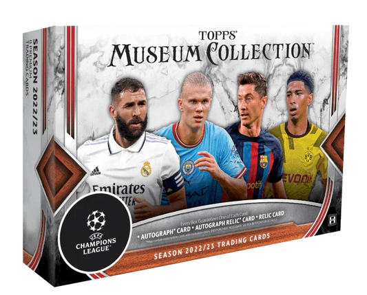 Topps - 2022/23 UEFA Champions League Museum Collection Football (Soccer) - Hobby Box