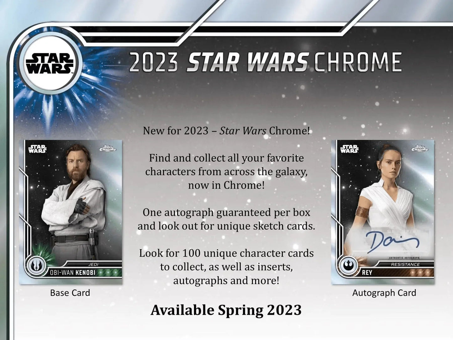 Topps - 2023 Chrome Star Wars - Hobby Box