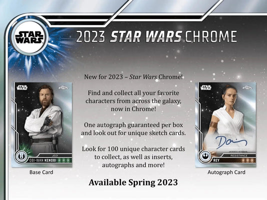 Topps - 2023 Chrome Star Wars - Hobby Box