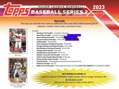Topps - 2023 Series 2 Baseball (MLB) - Retail Box